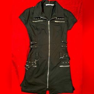 Zip Up bondage style dress!